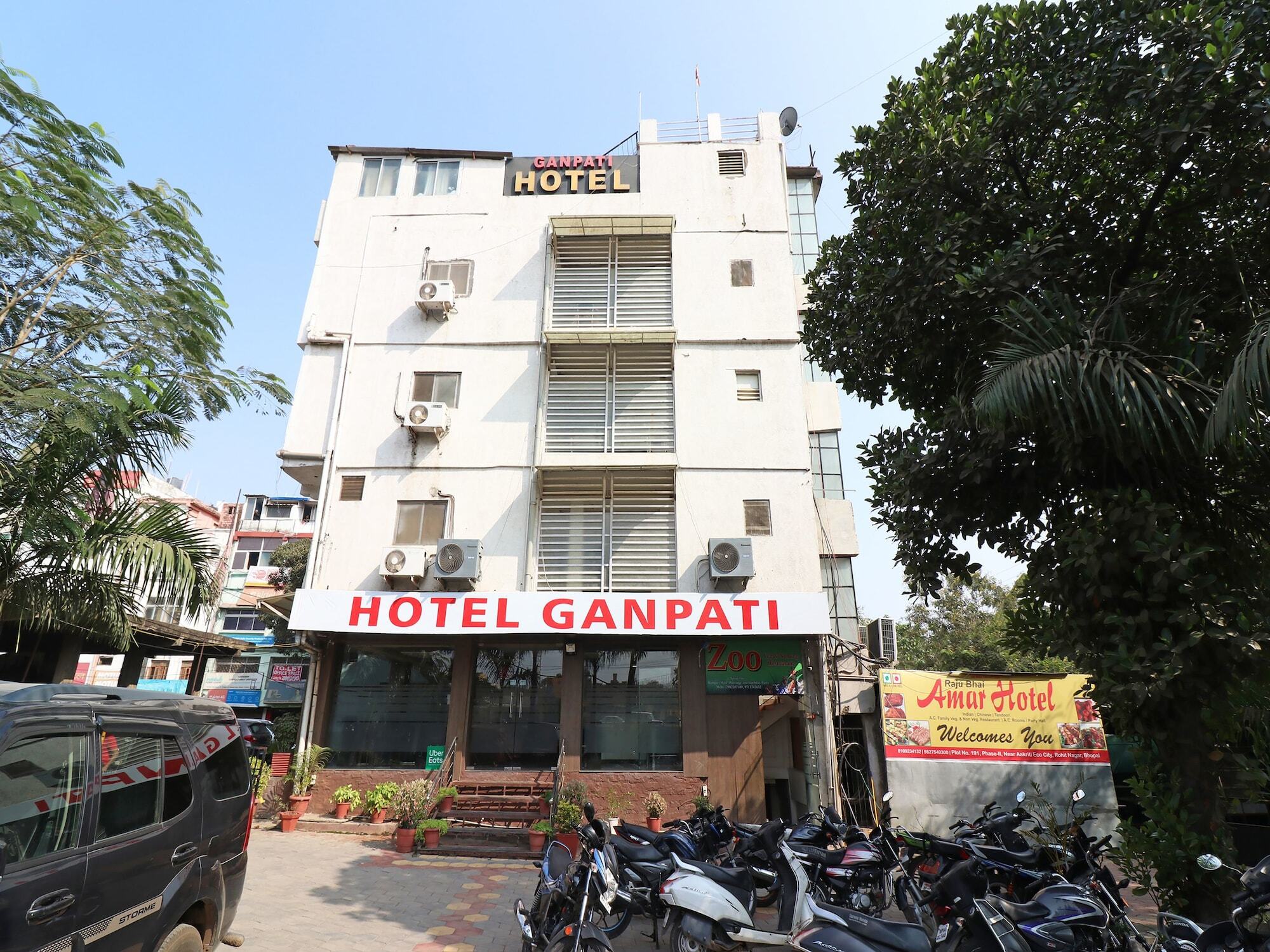 Treebo Trip Ganpati Hotell Bhopal Eksteriør bilde